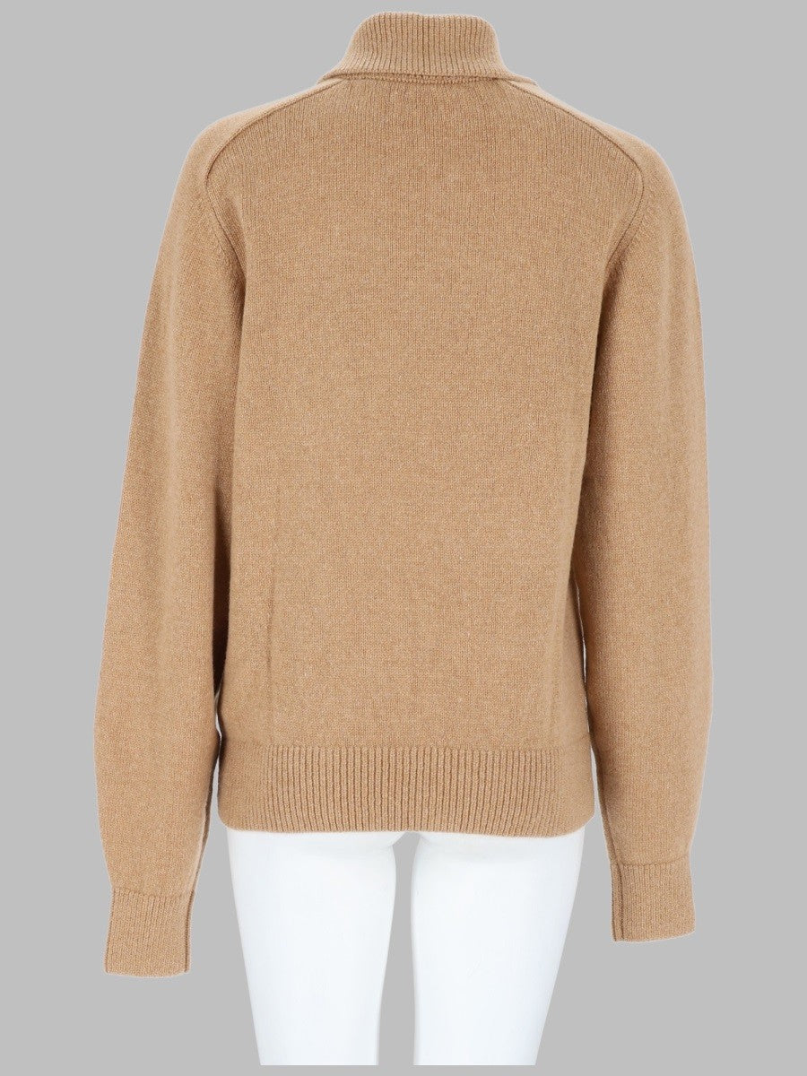 Khaite Women's Maglia Jackson in Lana Cashmere Beige