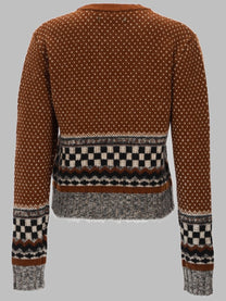 Golden Goose Women's Maglia Journey in Lana Brown