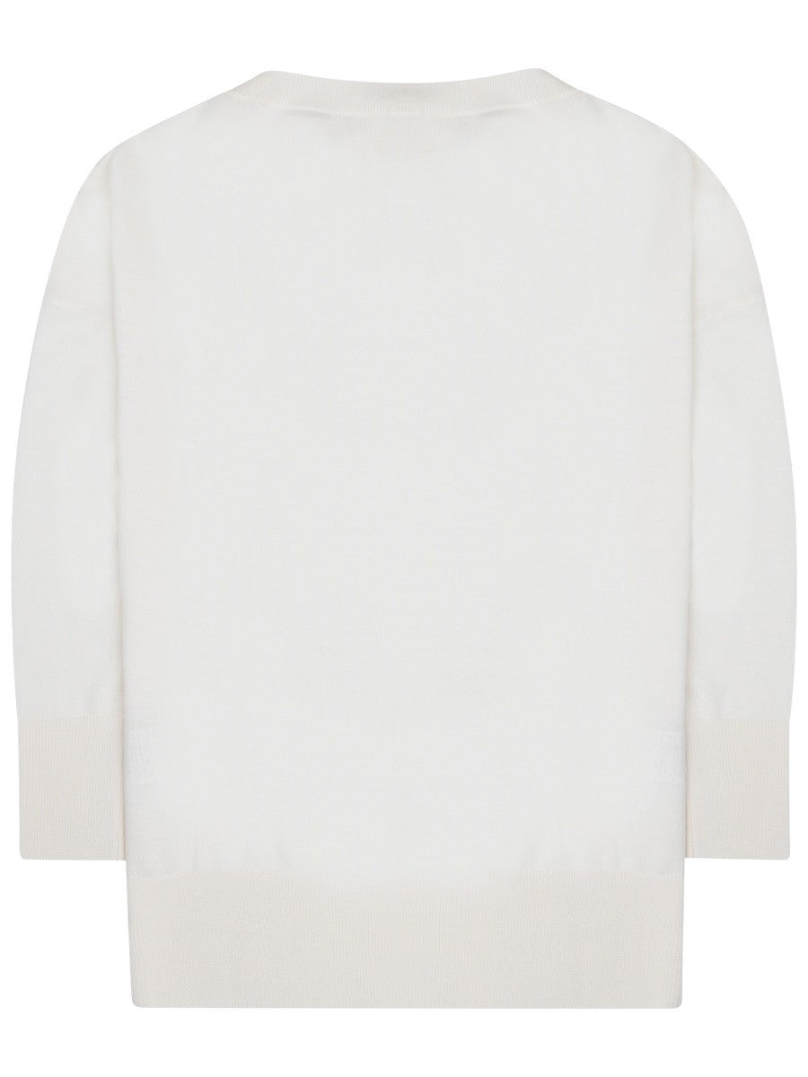 Parosh Women's Linfa Sweater White, view 2