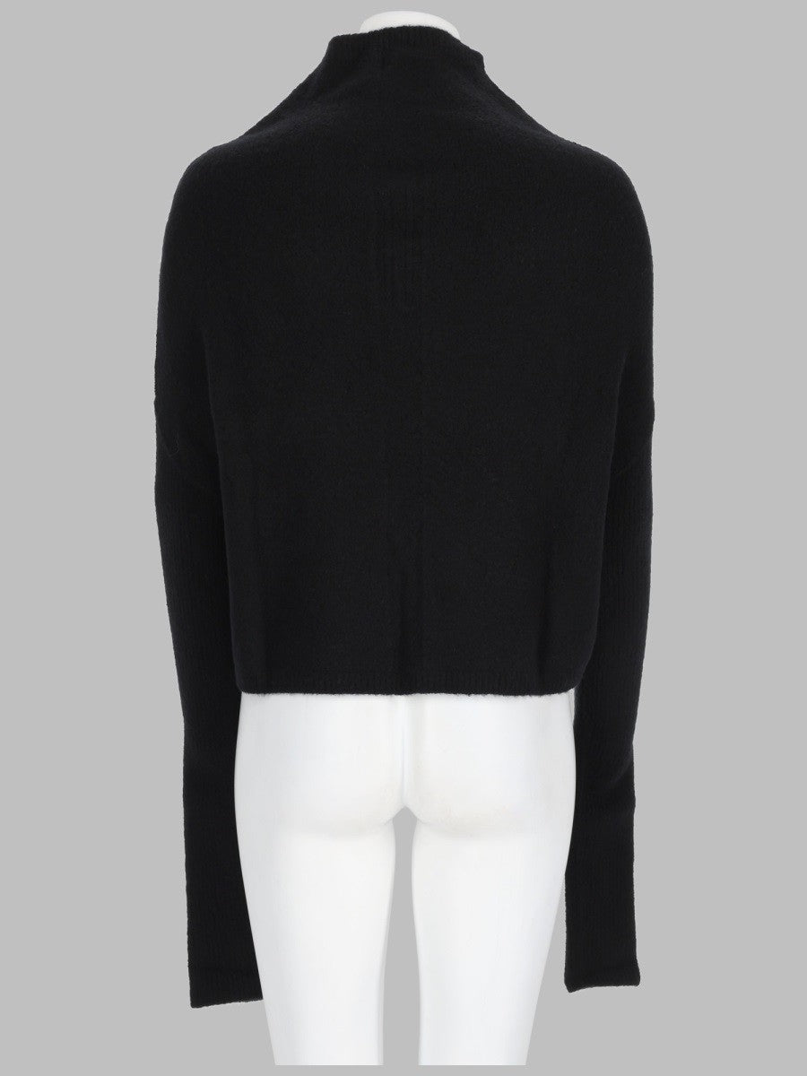Rick Owens Women's Maglia LS Crater Black