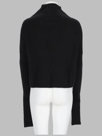 Rick Owens Women's Maglia LS Crater Black