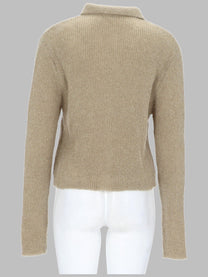 Our Legacy Women's Maglia Mazzy Polo Beige