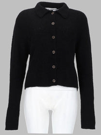 Our Legacy Women's Maglia Mazzy Polo Black