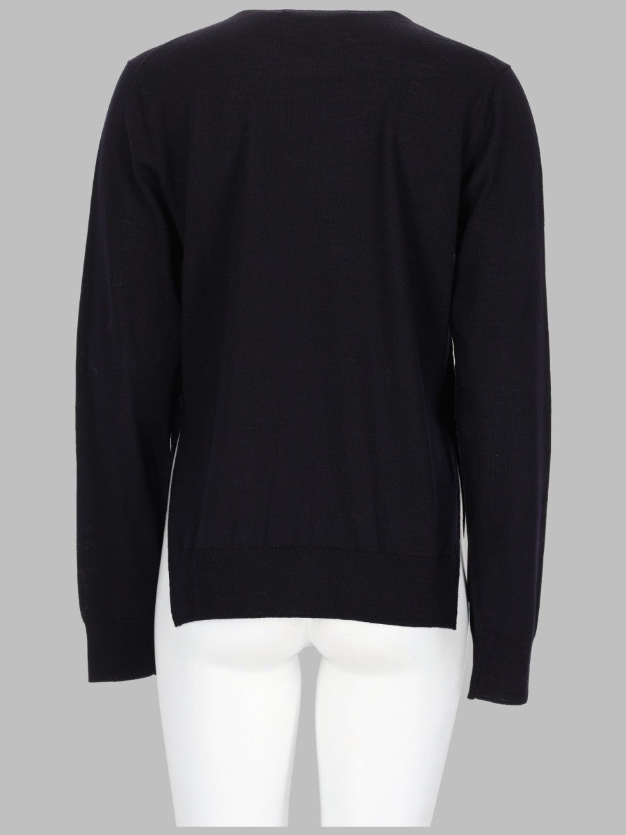 Department Five Women's Maglia Monde in Lana Merino Blue
