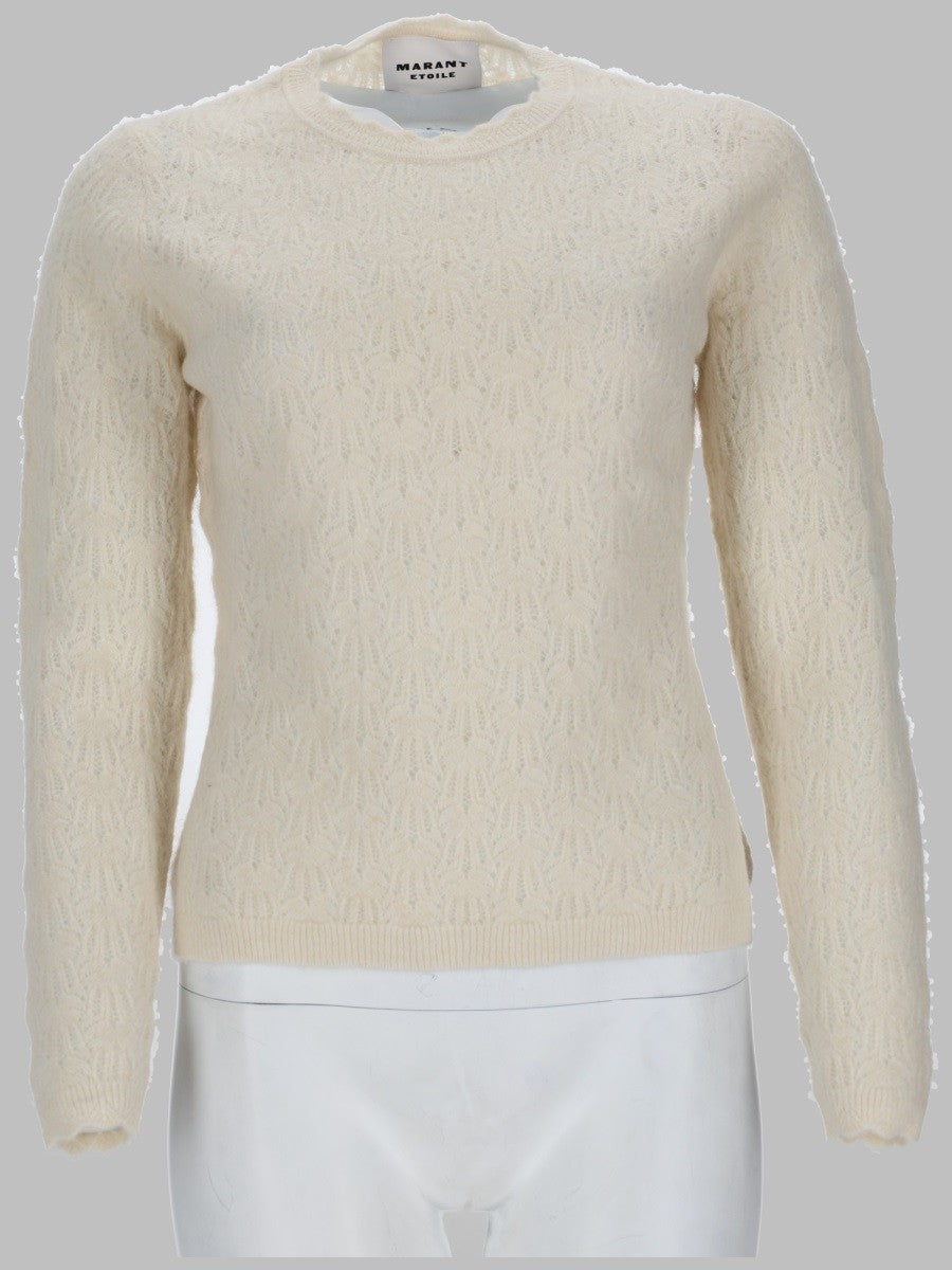 Isabel Marant Étoile Women's Maglia Obeline in Alpaca Beige