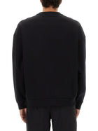 HUGO BOSS Men's Oversize Sweater Black, view 3