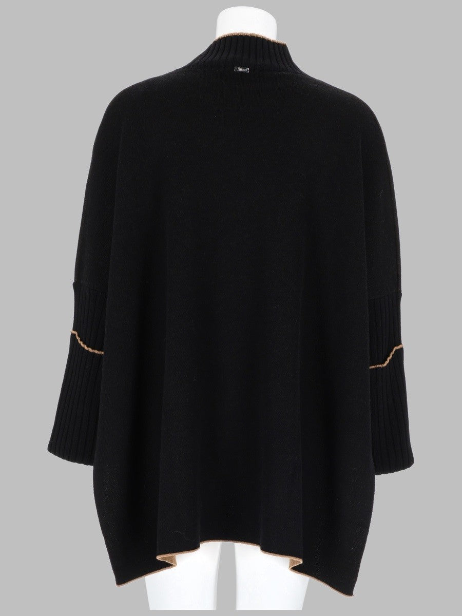 Herno Women's Maglia Oversize in Lana Black