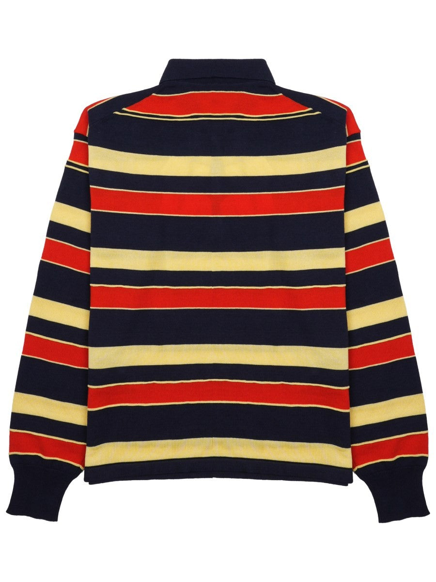 JW Anderson Women's Maglia Polo Con Multicolor