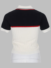 Casablanca Women's Maglia Polo DA Tennis White