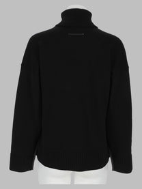 MM6 Maison Margiela Women's Maglia Pullover in Lana Black