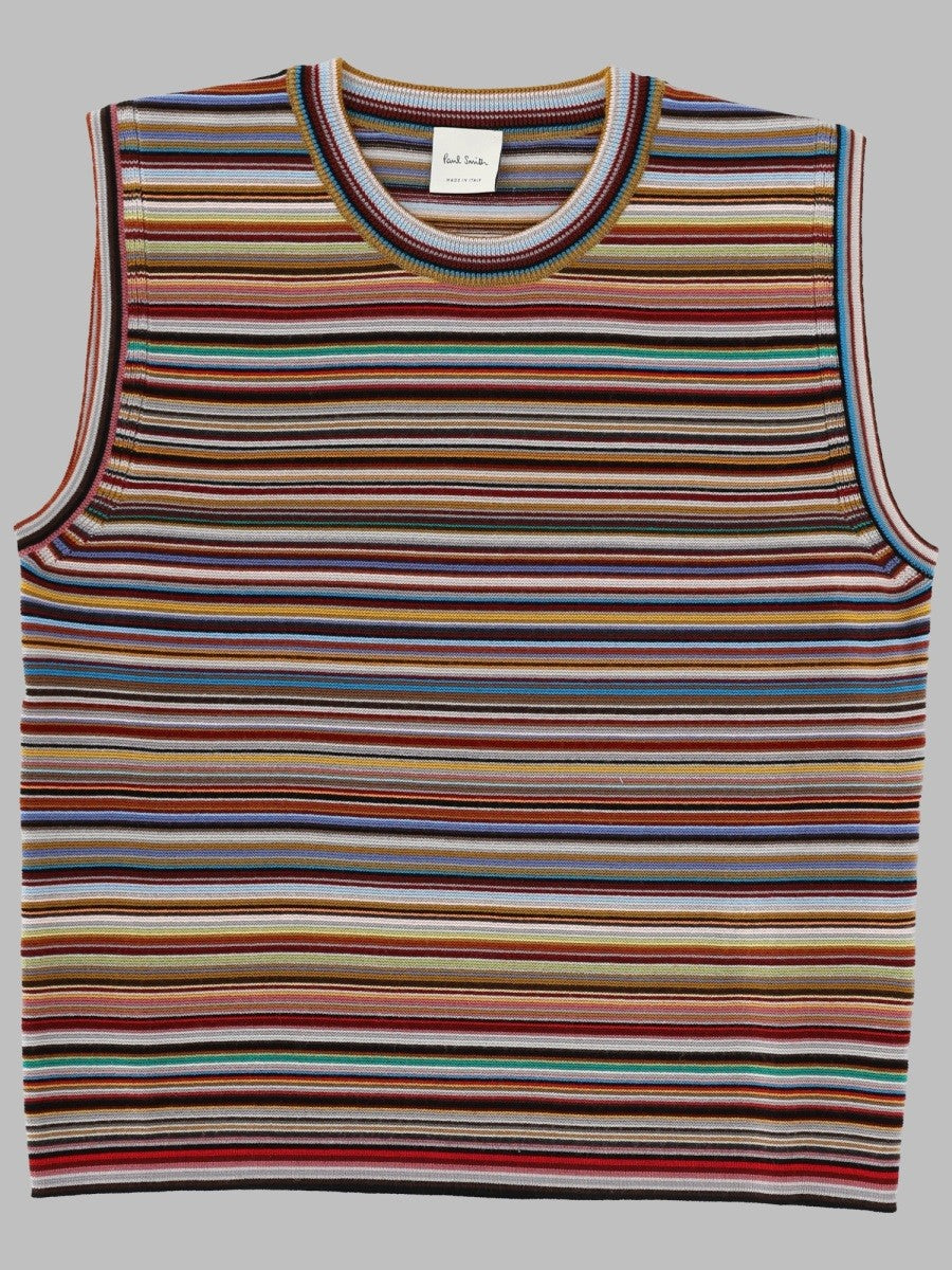 Paul Smith Women's Maglia Smanicata Signature Stripe Multicolor
