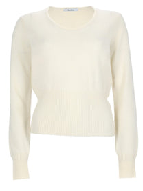 Max Mara Women's Vetta Sweater White