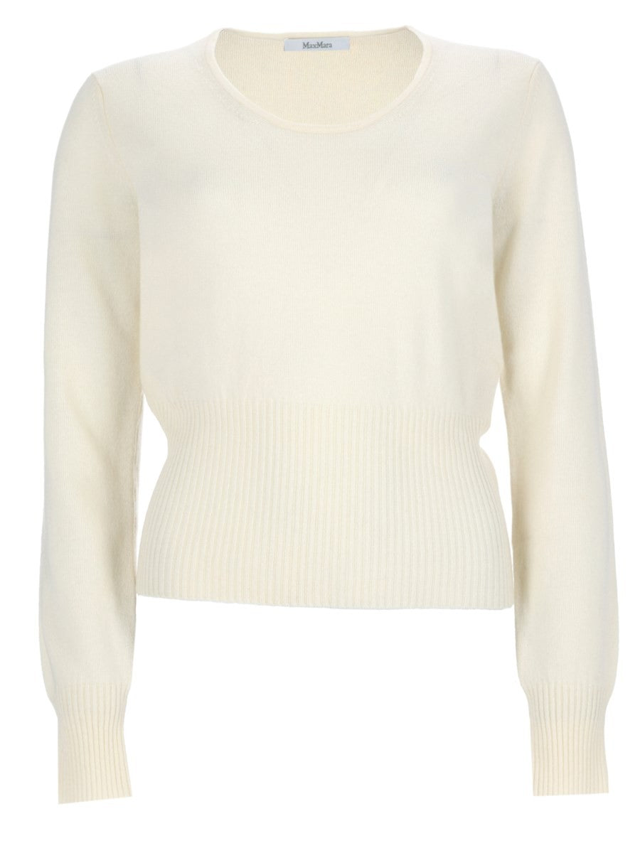Max Mara Women's Vetta Sweater White