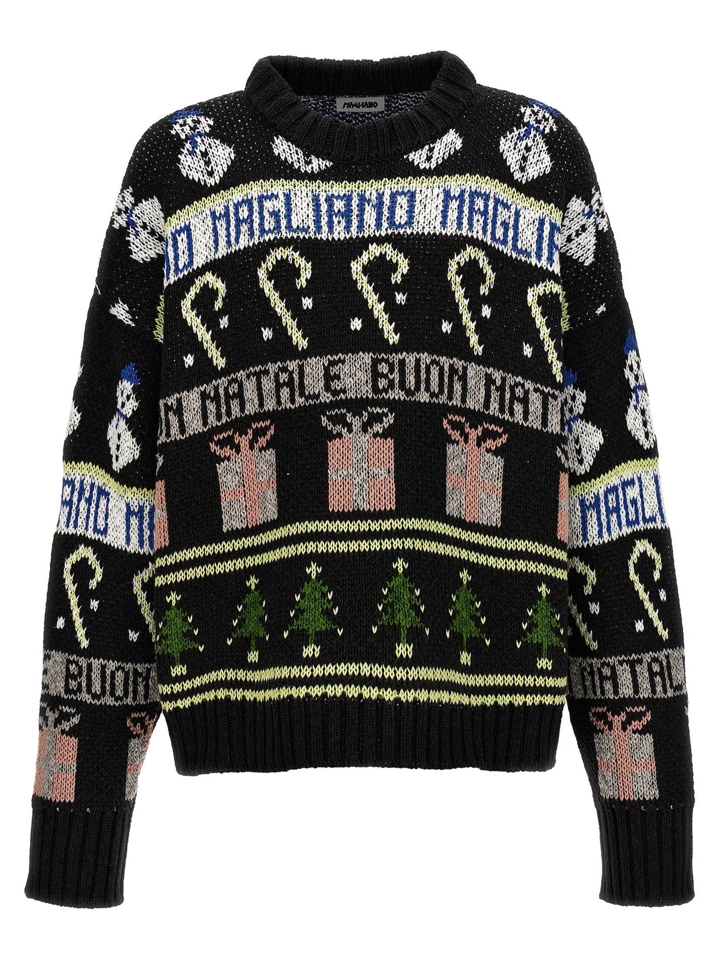 MAGLIANO - MAGLIANO - ’Buone feste’ sweater - Men’s Knitwear