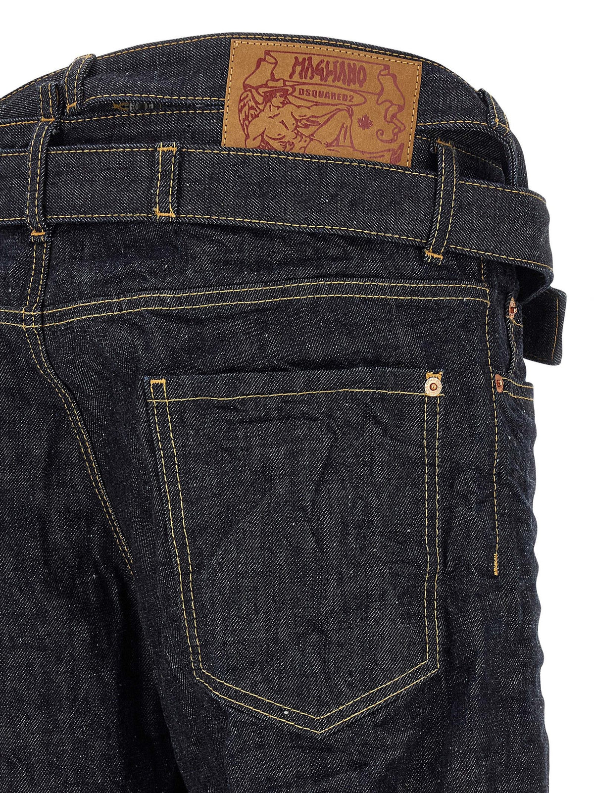 Dsquared2 Magliano Dsquared2 Capsule Butch Jeans Blue