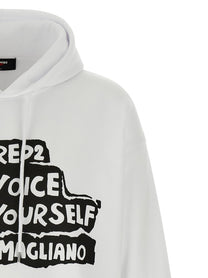 Dsquared2 Magliano Dsquared2 Capsule Hoodie White