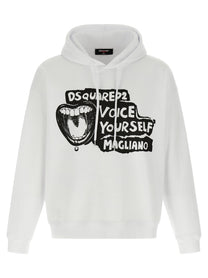 Dsquared2 Magliano Dsquared2 Capsule Hoodie White