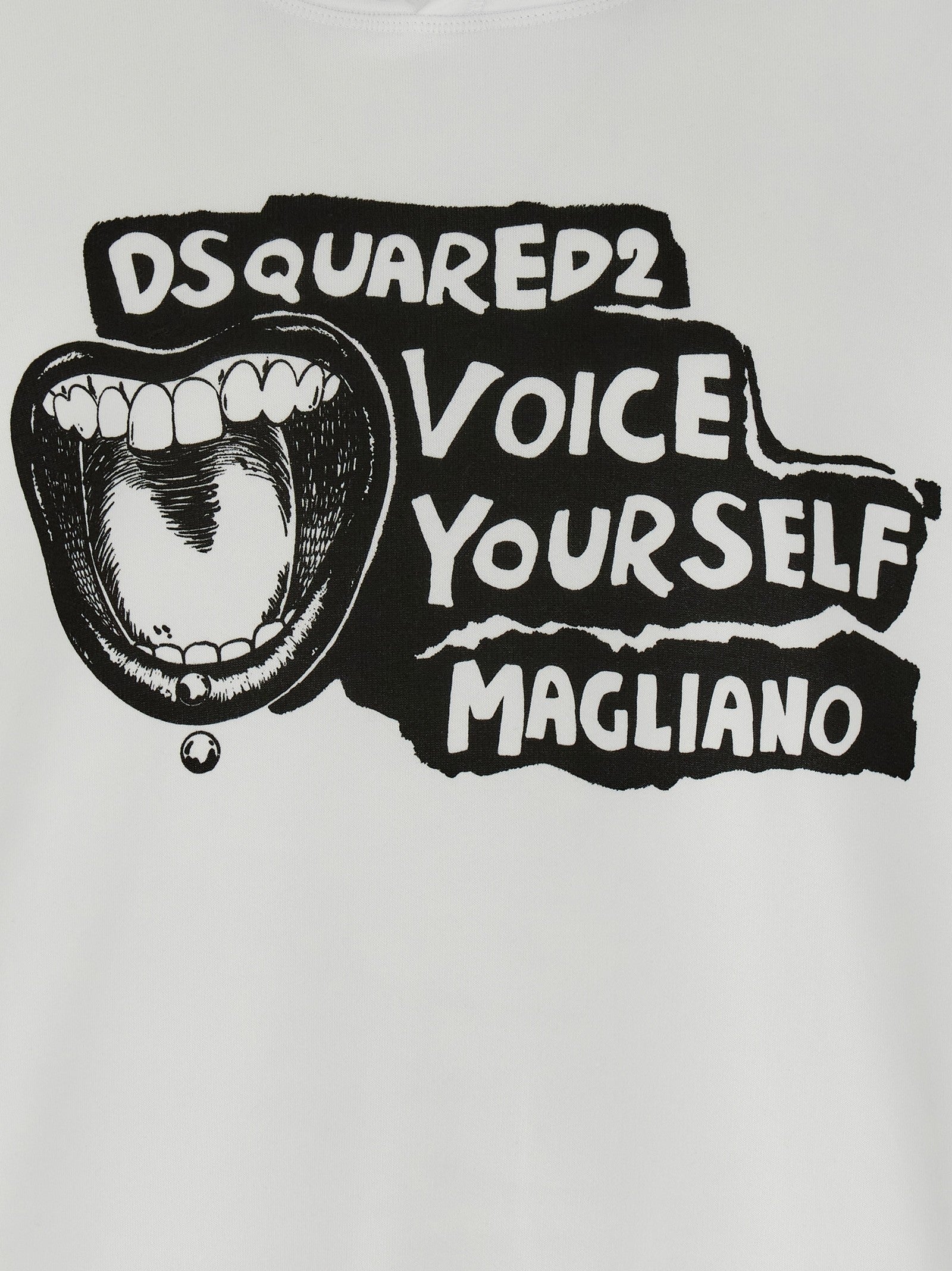 Dsquared2 Magliano Dsquared2 Capsule Hoodie White