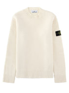Stone Island Men's Oversize Sweater White