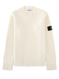 Stone Island Men's Oversize Sweater White