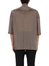 Rick Owens Men's Magnum Tommy Shirt Grey