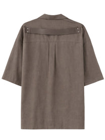 Rick Owens Men's Magnum Tommy Shirt Grey