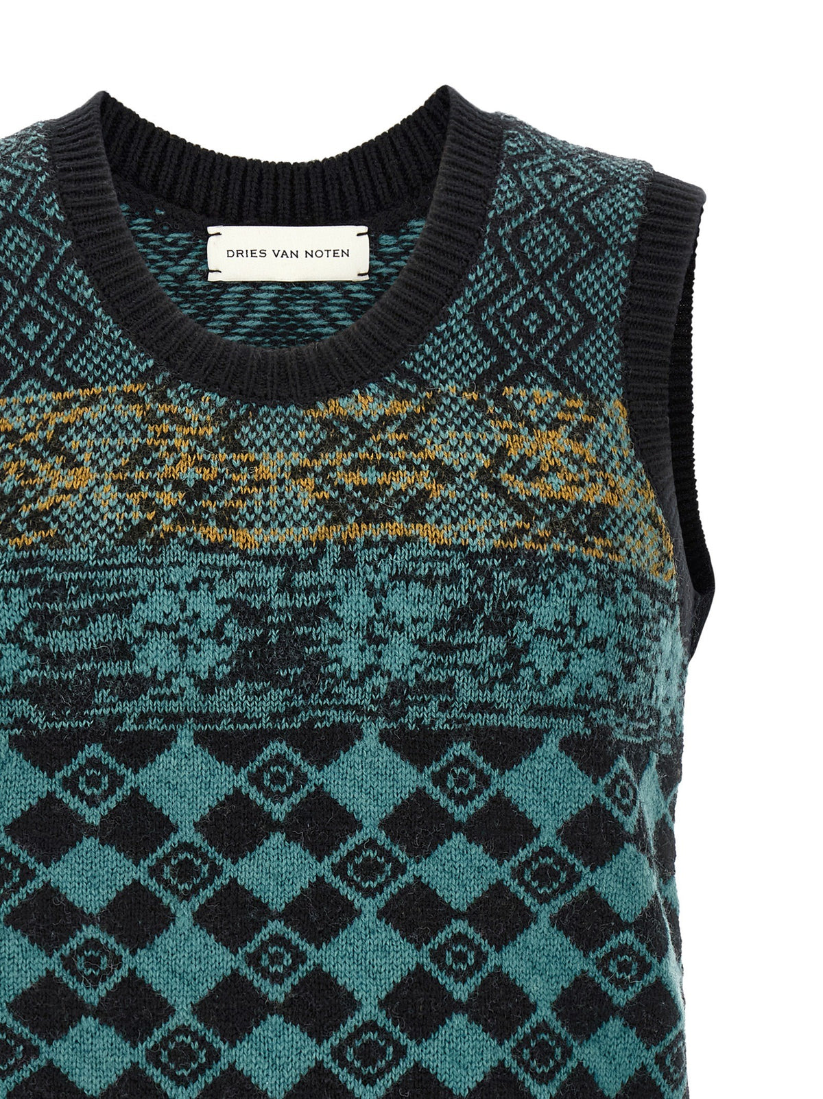 Dries Van Noten Mahoba Vest Gold, view 3