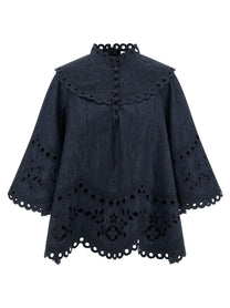 Zimmermann Mahon Blouse Blue