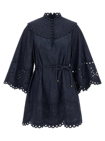 Zimmermann Mahon Dress Blue