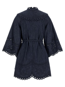 Zimmermann Mahon Dress Blue
