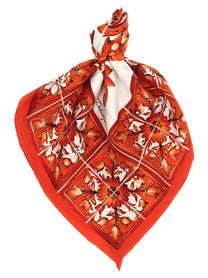 Dolce &amp; Gabbana Maiolica Scarf Orange