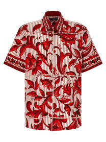 Dolce &amp; Gabbana Maiolica Shirt Red