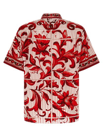Dolce &amp; Gabbana Maiolica Shirt Red