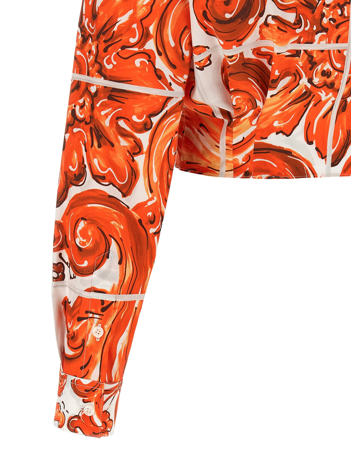 Dolce &amp; Gabbana Maiolica Shirt Orange