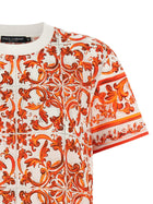 Dolce &amp; Gabbana Maiolica Shirt Orange, view 3