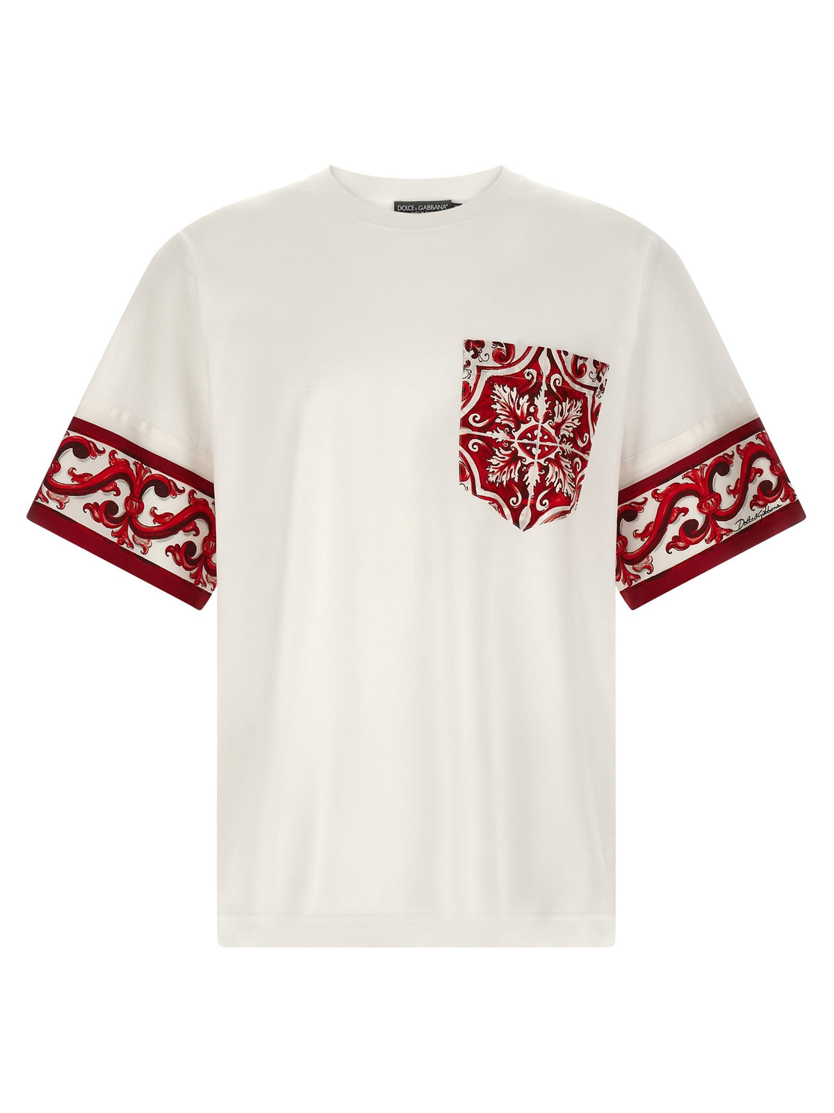 Dolce &amp; Gabbana Maiolica Shirt Red