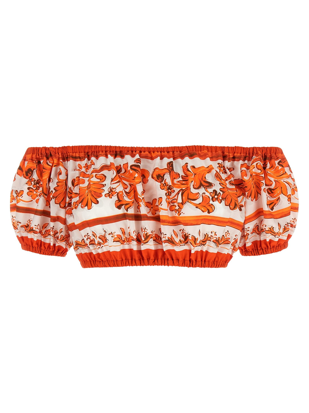 Dolce &amp; Gabbana Maiolica Top Orange