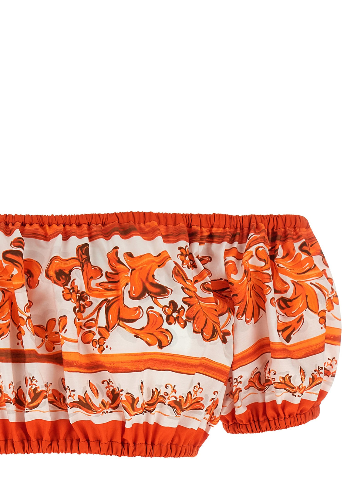 Dolce &amp; Gabbana Maiolica Top Orange