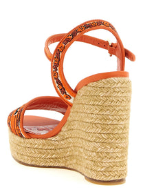 Dolce &amp; Gabbana Maiolica Wedges Orange