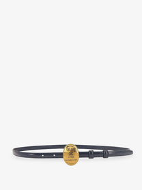 Celine Women's Maison Celine Micro Leather Belt Black