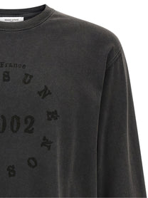 Maison Kitsuné Maison Kitsuné Circle Stamp Shirt Black