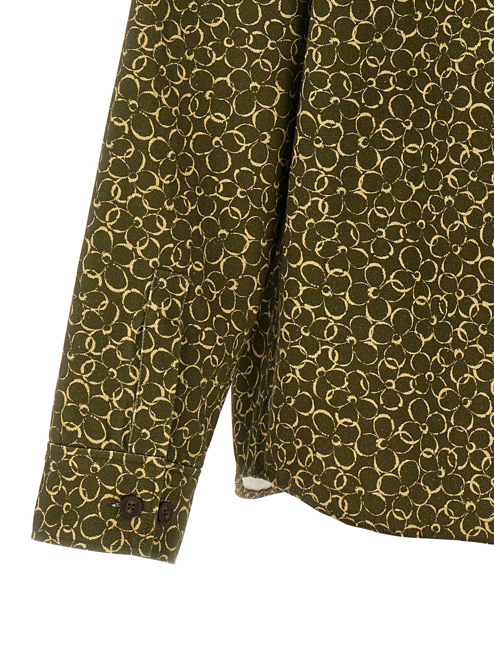 MAISON KITSUNE - MAISON KITSUNE - Floral print overshirt - Men’s Tops