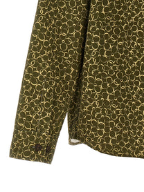 MAISON KITSUNE - MAISON KITSUNE - Floral print overshirt - Men’s Tops