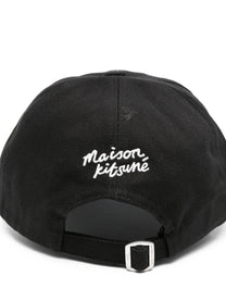 Maison Kitsuné - Maison Kitsuné Fox Head baseball cap - Women’s Accessories