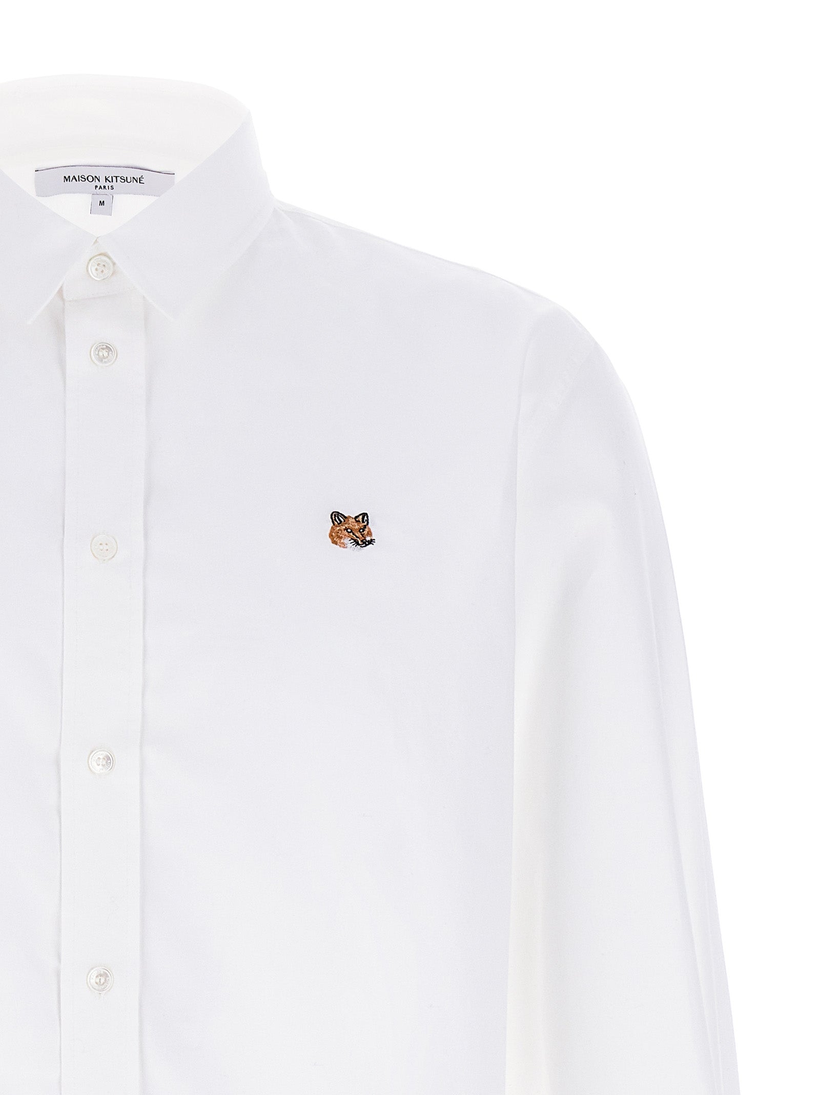 MAISON KITSUNE - MAISON KITSUNE - ’Fox Head’ shirt - Men’s Tops