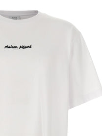 MAISON KITSUNE - MAISON KITSUNE - Logo embroidery t-shirt - Men’s Tops