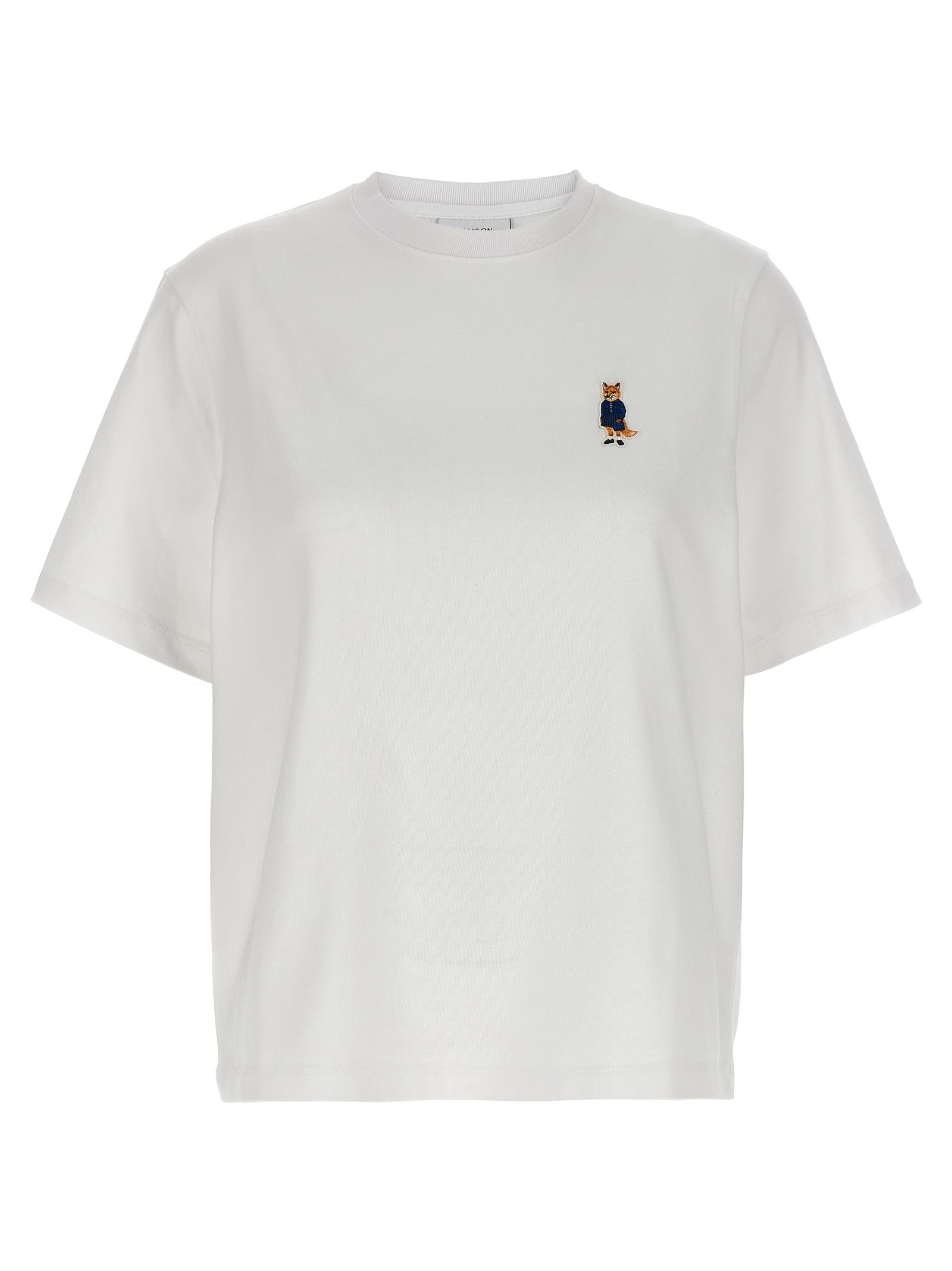 MAISON KITSUNE - MAISON KITSUNE - ’Dressed Fox’ T-shirt - Women’s Tops