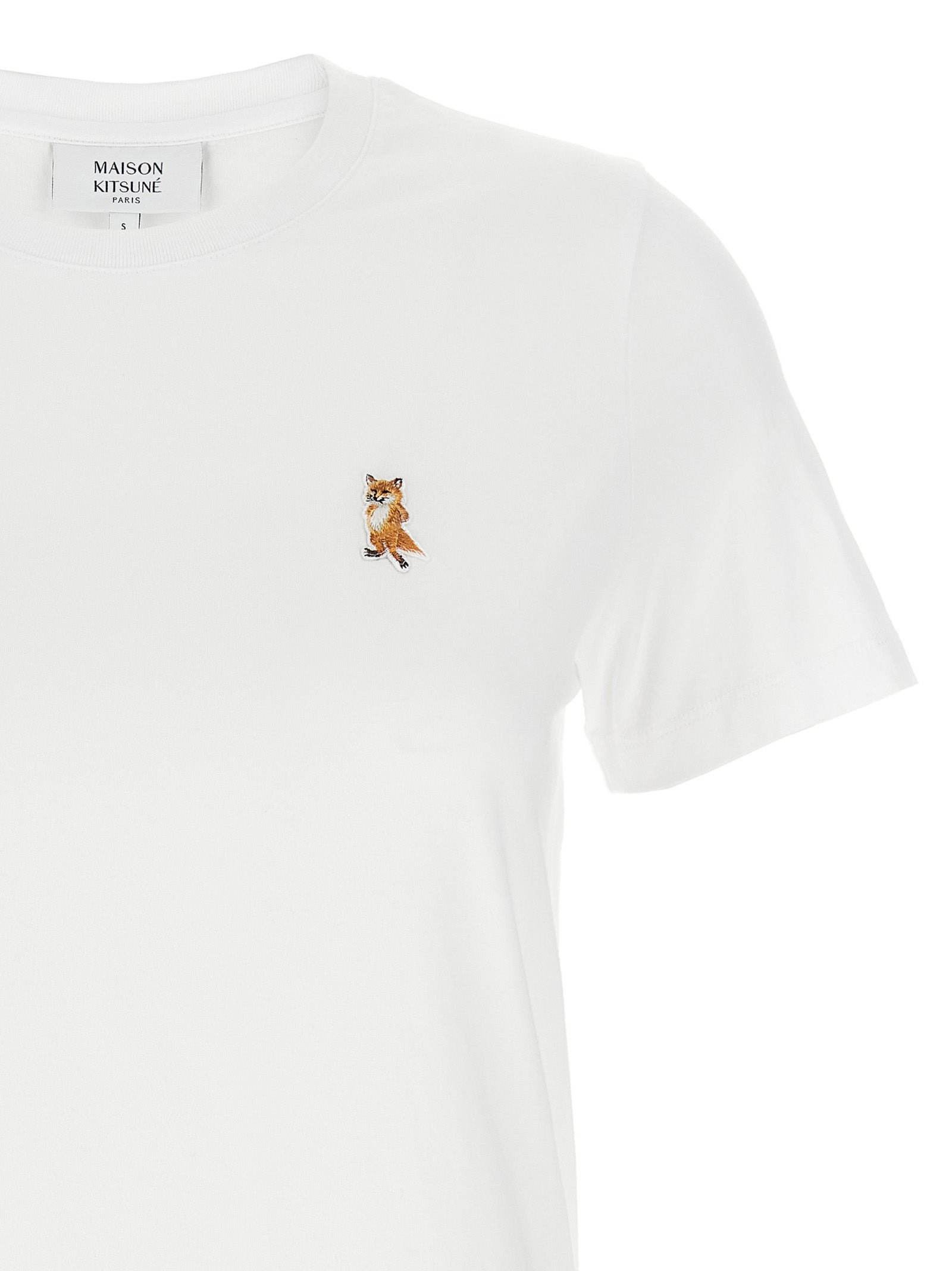 MAISON KITSUNE - MAISON KITSUNE - ’Lady Fox’ T-shirt - Women’s Tops