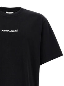 MAISON KITSUNE - MAISON KITSUNE - Logo embroidery t-shirt - Men’s Tops