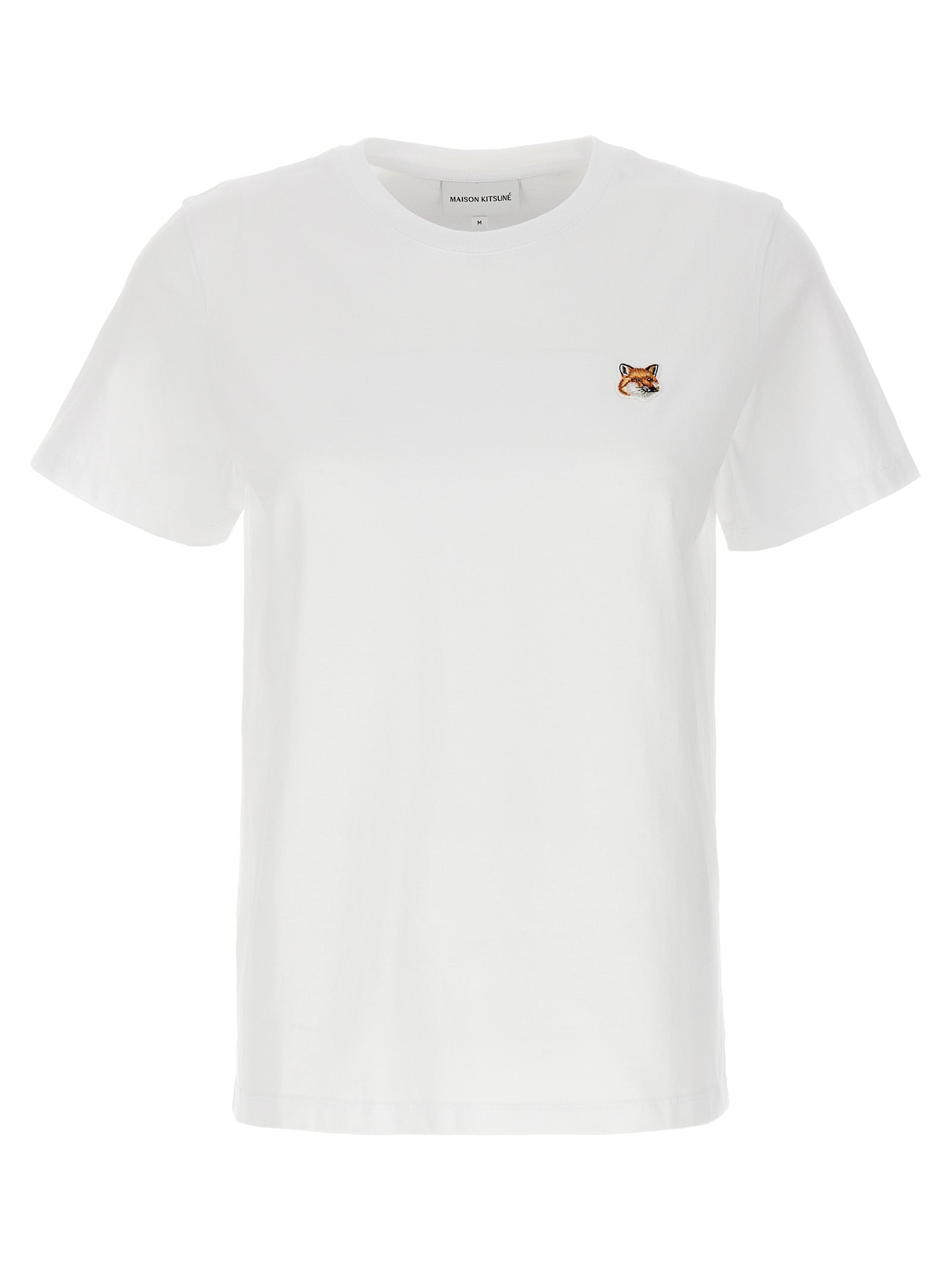 MAISON KITSUNE - MAISON KITSUNE - ’Fox Head’ T-shirt - Women’s Tops